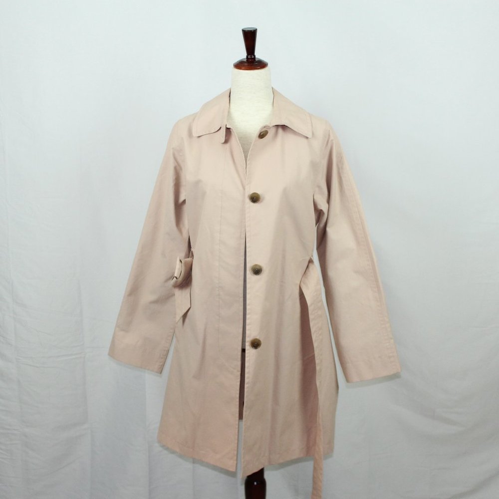 EUC GAP Blush Pink Trench Coat